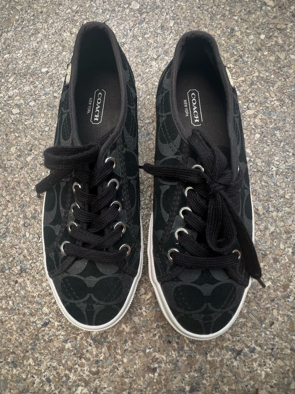 COACH Kalyn Signature Logo Sneaker